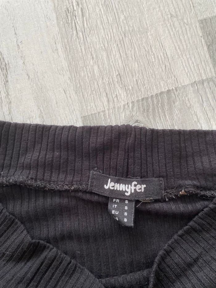 Bodie noir manche courte de marque jennyfer - photo numéro 4
