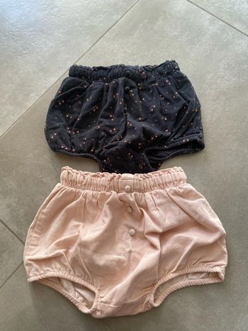 Lot short 24 mois