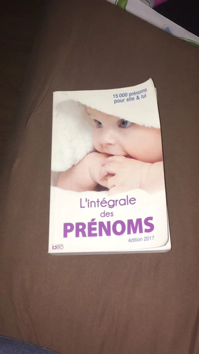 Guide des prénoms