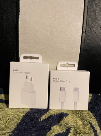 Chargeur 20w usb c vers usb c 2M