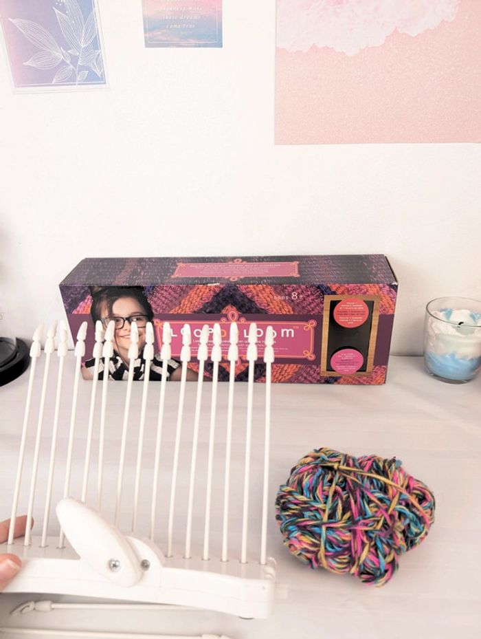 Loopdeloom activité manuelle laine maille multicolore - photo numéro 5