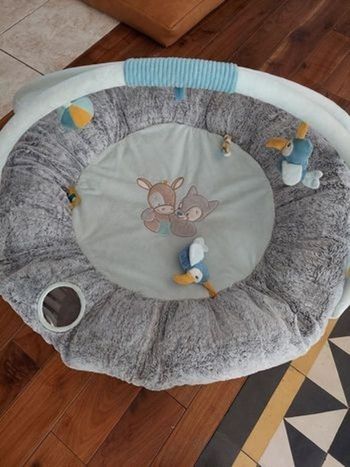 Tapis d eveil coussin arche nattou tim tiloo