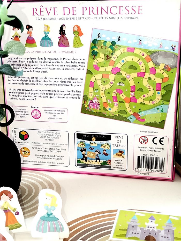 Oxybul Jeu de société Rêve de Princesse - photo numéro 5