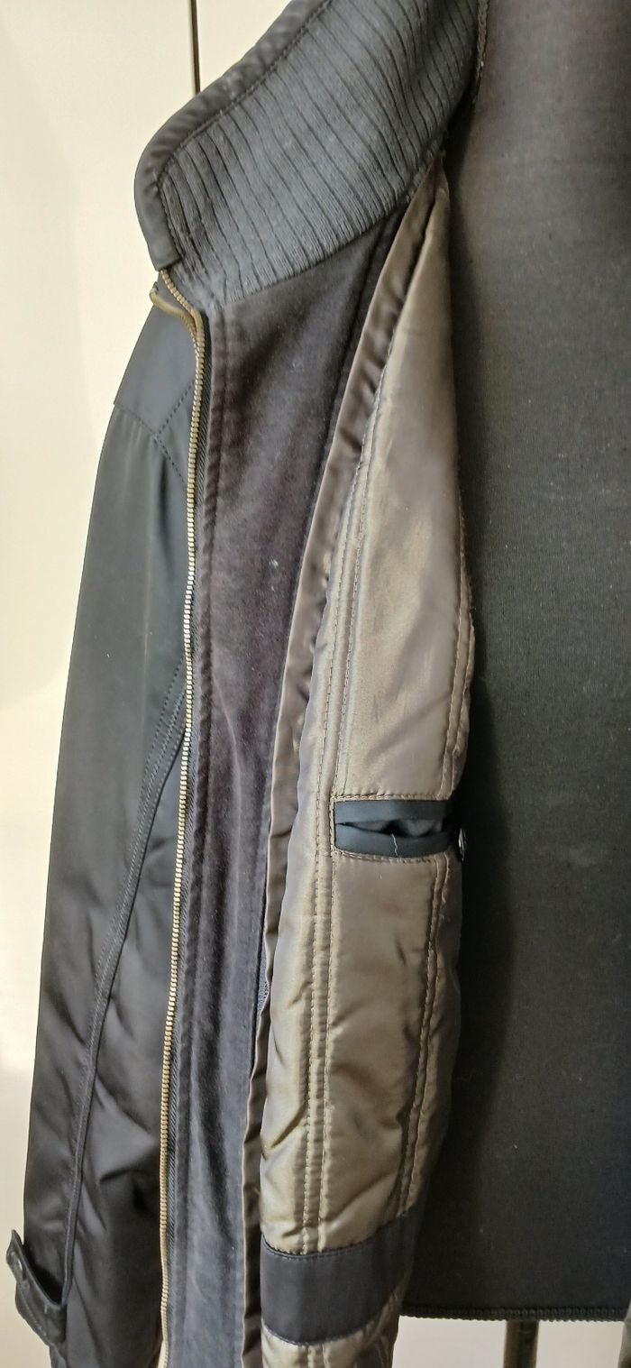 Manteau 3/4 noir. Très bon état. OLLY GAN Taille 4 - photo numéro 2