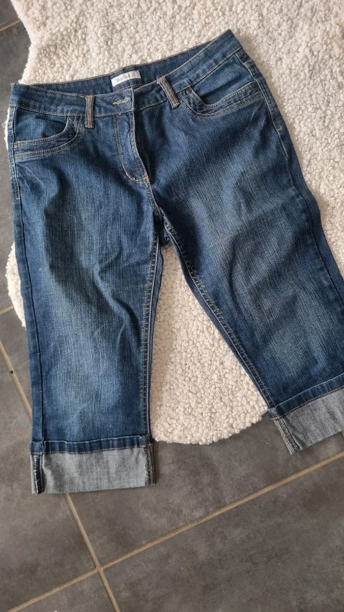 Pantacourt Yessica 40 L tissus elasthanne - photo numéro 2