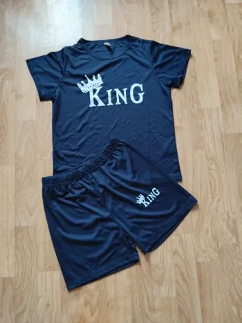Ensemble shorts neuf garçon 8/9ans