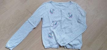 Gilet licorne et sequins H&M 10 ans