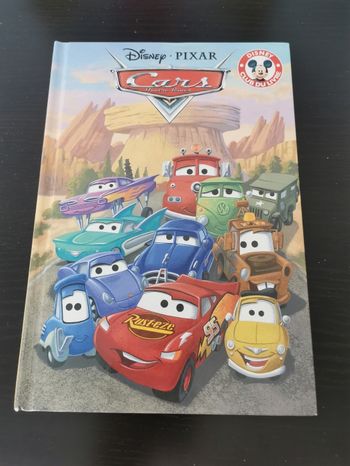 Livre disney cars quatre roues