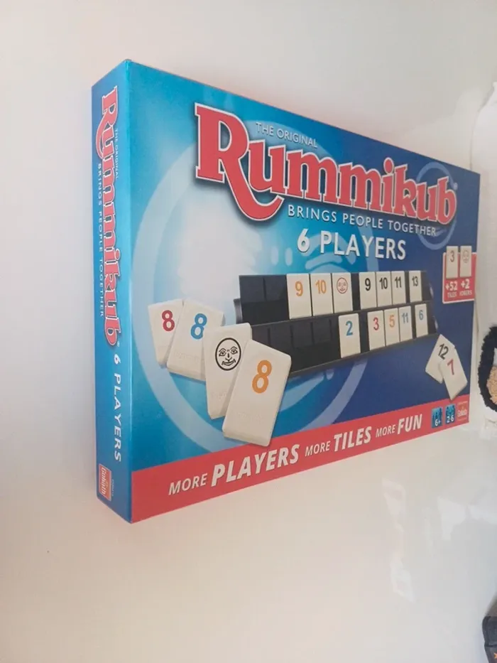 Rummikub original état neuf complet version multilingue (français) XXL 6 joueurs 6 ans + - photo numéro 6