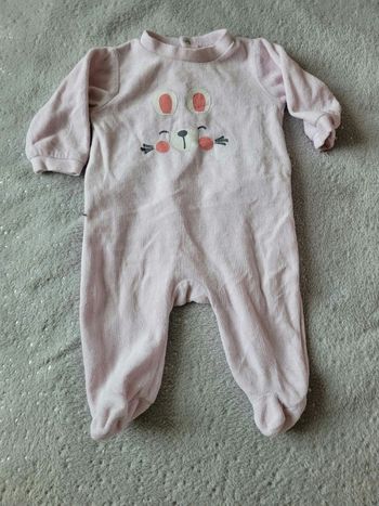 Pyjama velours 3 mois