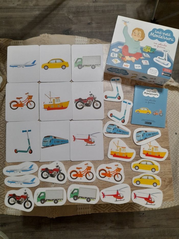 Mon tout petit montessori véhicules - photo numéro 2