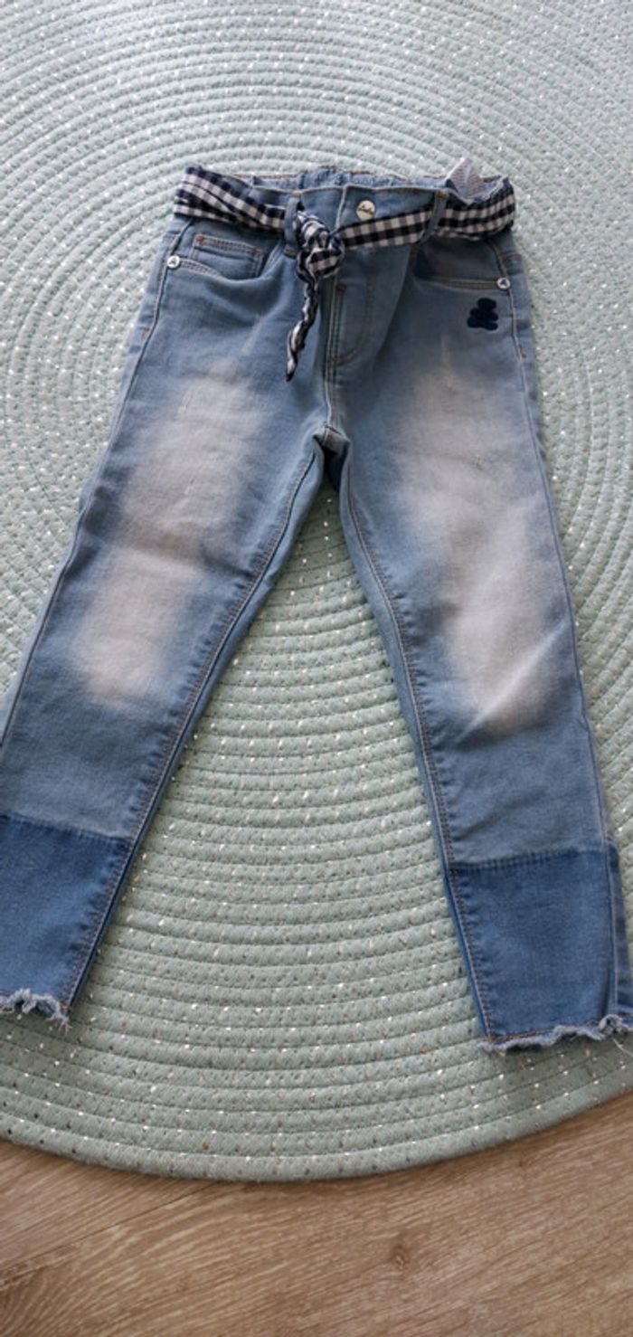 Jean slim lulu castagnette 3 ans neuf