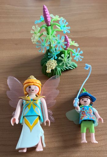 Playmobil Lot Fée Enfant Accessoires