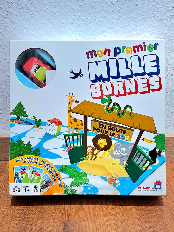 Mon Premier Mille Bornes – En route pour le zoo (jeu enfant dès 3 ans)