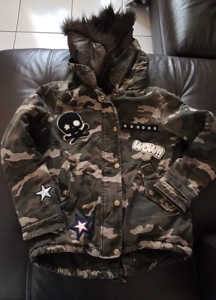 Manteau Jennyfer XS camouflage