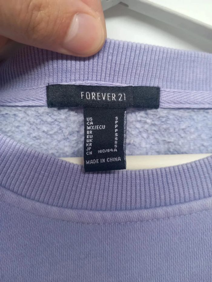 Pull/Sweat Vintage Lilas Moutons - photo numéro 7