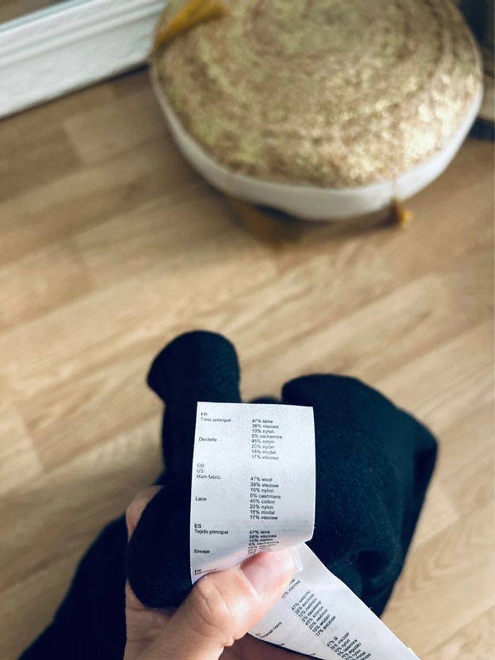 Pull Claudie Pierlot laine&cachemire neuf jamais porté taille 3 - photo numéro 5