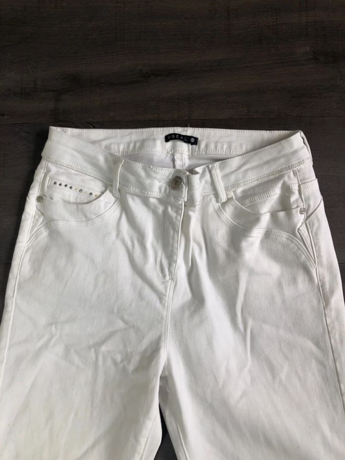 Jean blanc Breal taille 38 - photo numéro 2