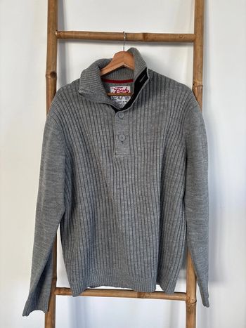 Pull gris taille L
