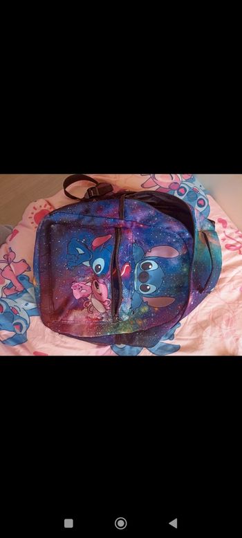 Sac école stitch