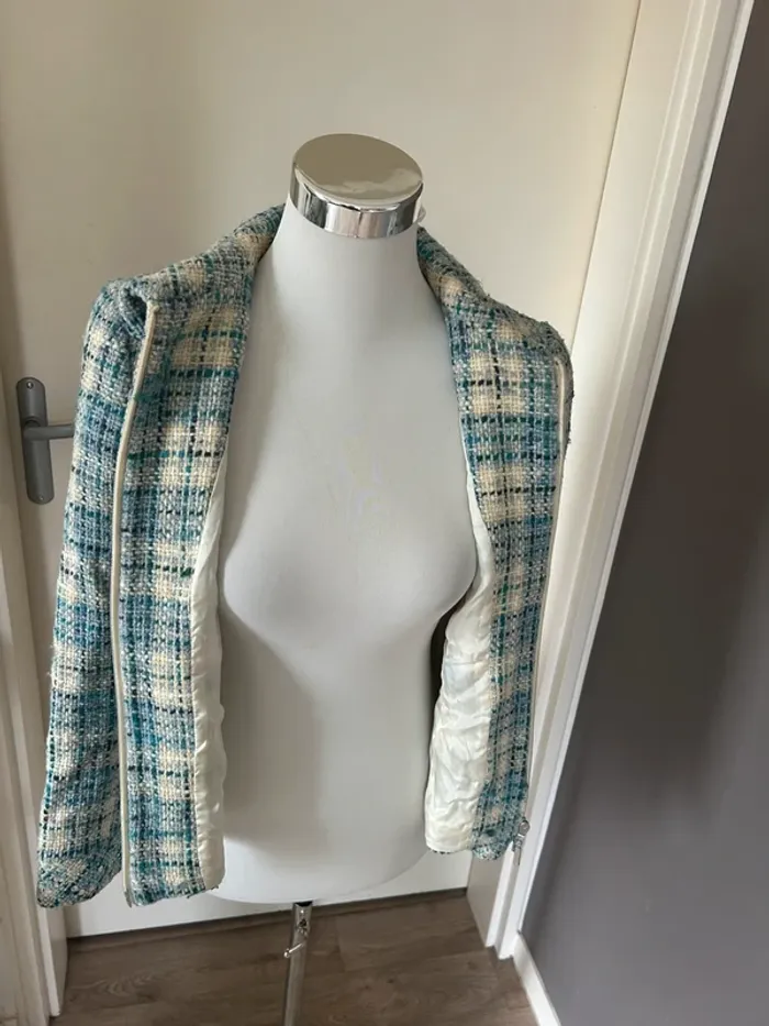 Tonia andresini veste blazer en laine, femme, taille 38 - photo numéro 3
