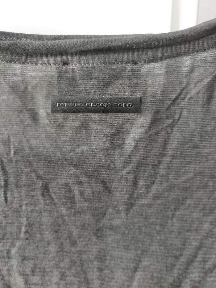 T-shirt gris foncé Diesel taille L soit 40/42 - photo numéro 7