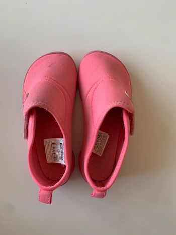 Chaussons rose scratch