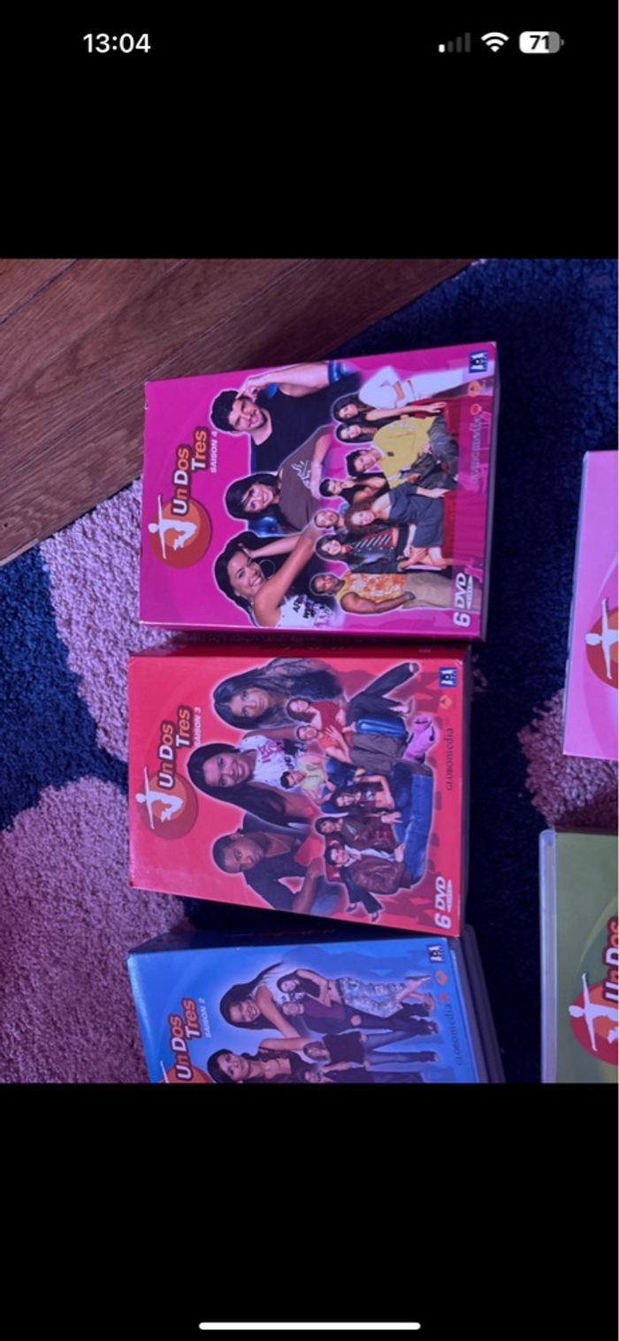 Coffret un dos très saison 1 à 6 - photo numéro 3