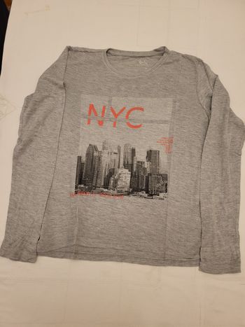 1 tee-shirt manche longue garçon 10 ans 