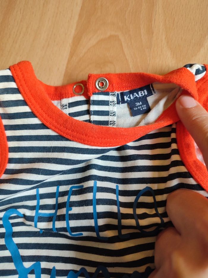 Barboteuse neuve Kiabi en 3M + 1 offerte - photo numéro 3