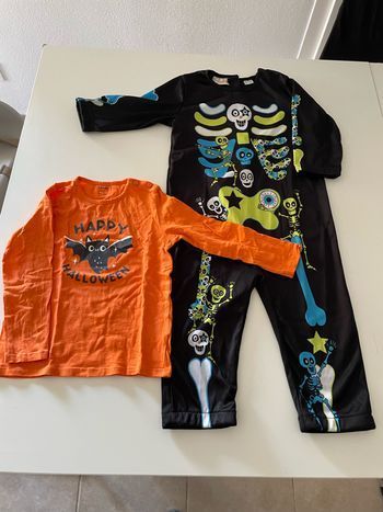 Déguisement squelette 3 ans