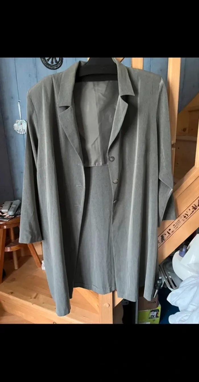 veste longue fluide - photo numéro 3