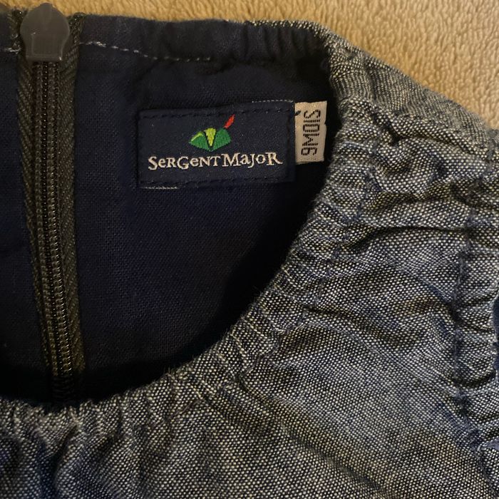 Robe jeans Sergent Major 9 mois - photo numéro 3