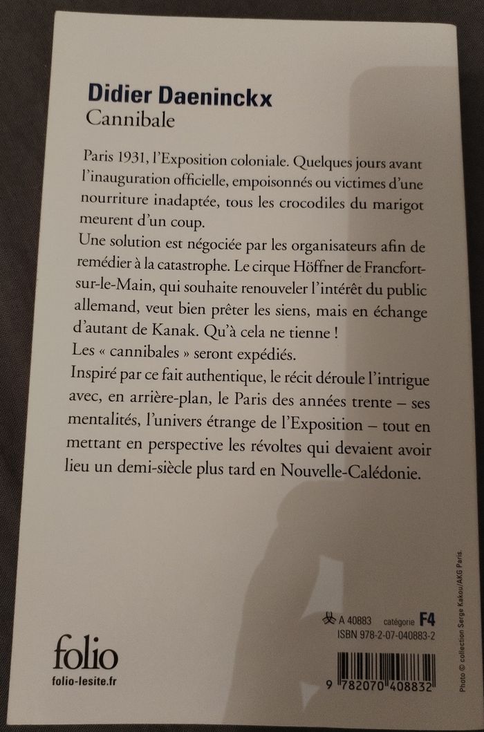 Livre Cannibale - photo numéro 2