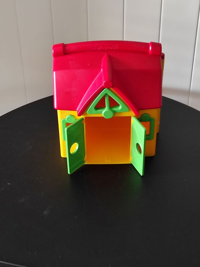 Ferme transportable Playmobil 1.2.3 – animaux, personnage et accessoires, 18-36 mois - photo numéro 6