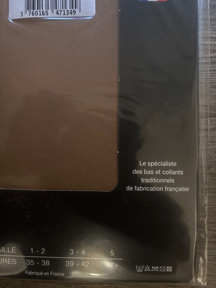 Bas Vintage Clio “Bien Être” 20 DEN – Taille 3 – Couleur Vison - photo numéro 4