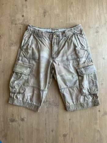 Short cargo camouflage clair pour homme Manguun taille W33 FR42 468