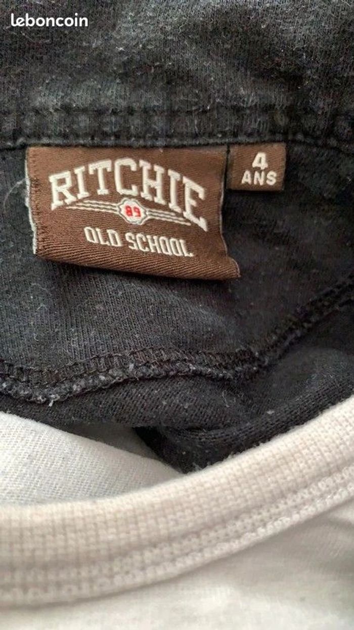 Haut pull Ritchie old school T4 ans - photo numéro 6