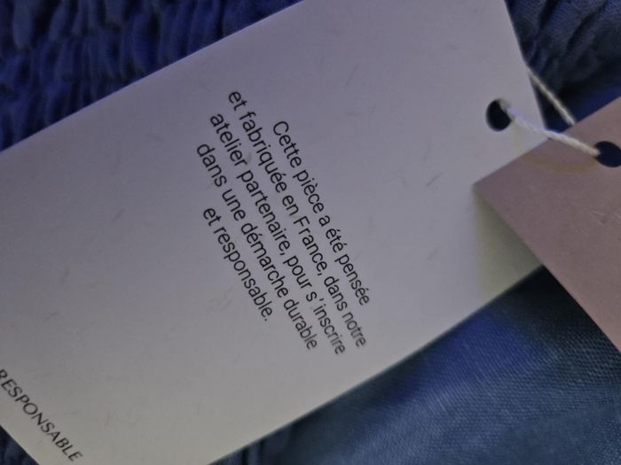 🌸Robe Alba Azur Simai En LIN Neuf 🌸 - photo numéro 2