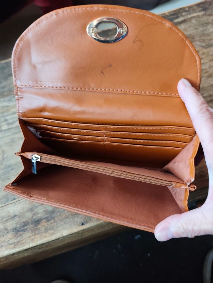 Portefeuille  avec Roseau - photo numéro 3