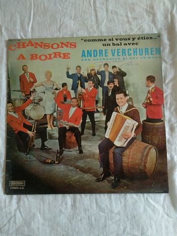 Disque 33 tours André Verchuren