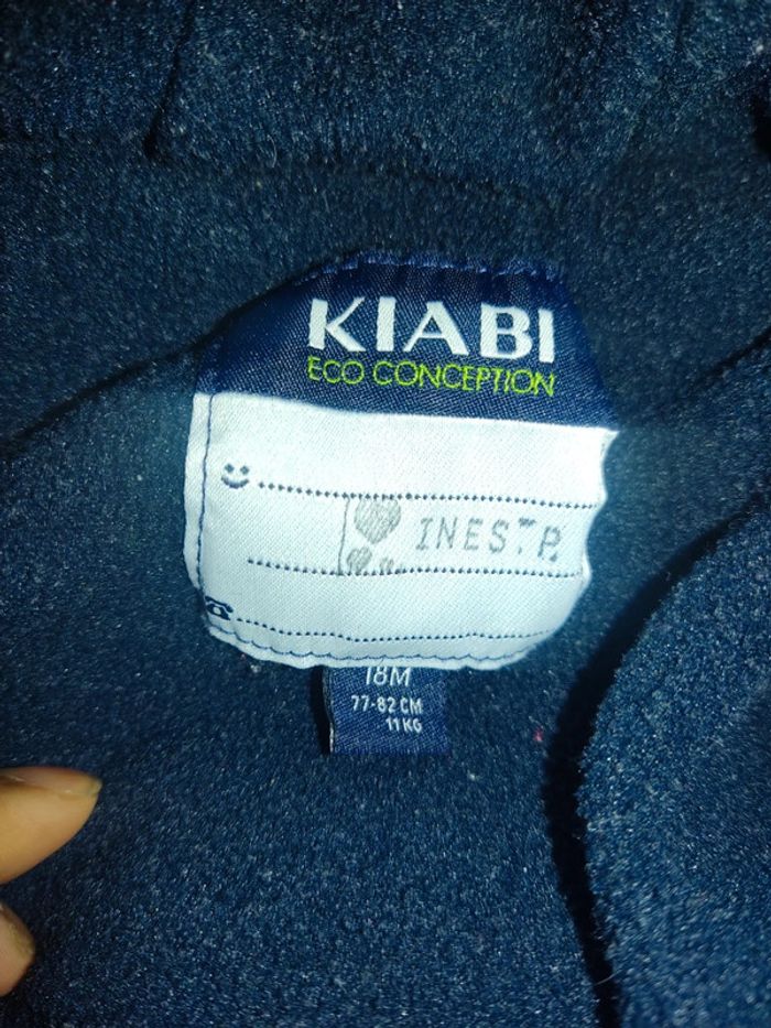 Manteau Kiabi bleu - photo numéro 3