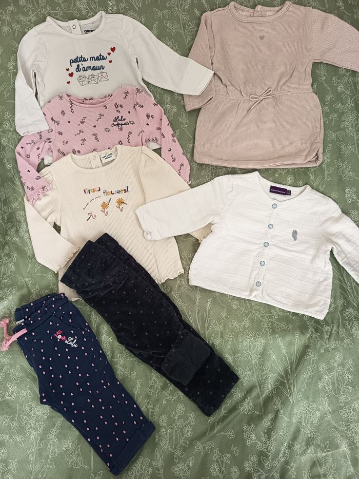 Lot fille 6 mois - photo numéro 2