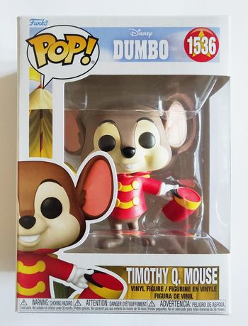 Funko POP! Timothée #1536 - Disney : Dumbo - Figurine Vinyle