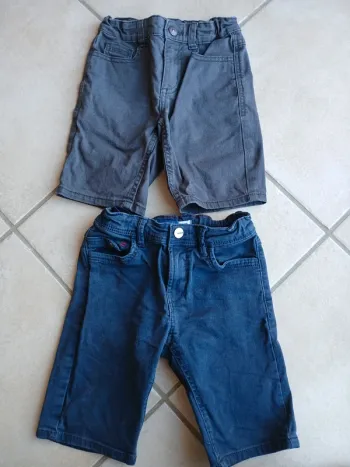 Lot de 2 shorts 6 ans garçon