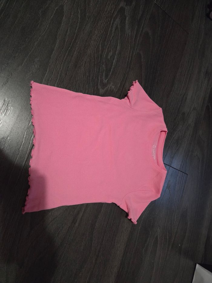 T-shirt rose 5/6 ans - photo numéro 2