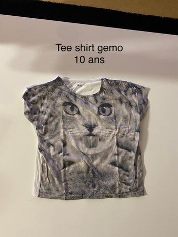 Tee shirt 10 ans
