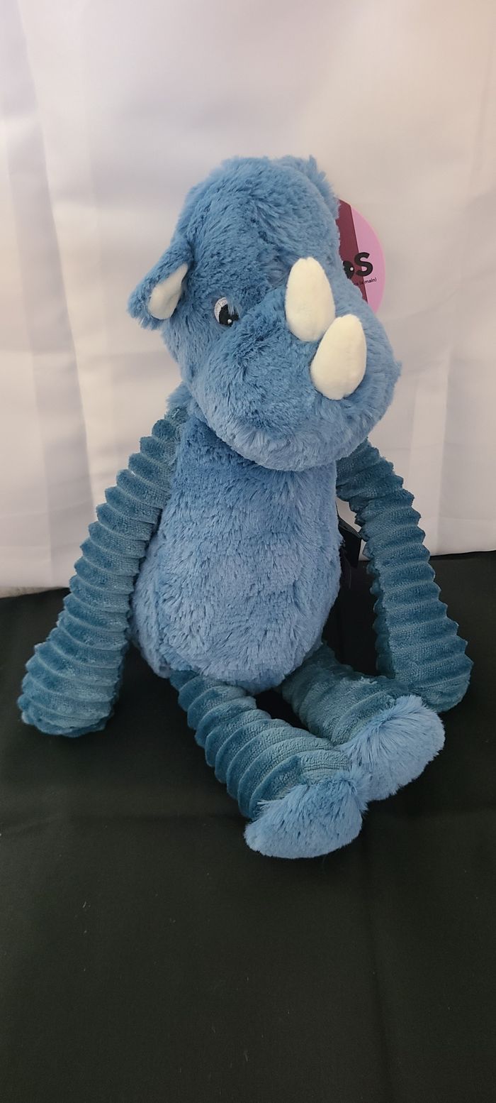 Peluche Rhinocéros Deglingo