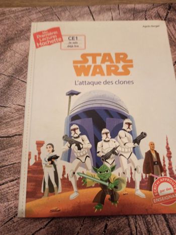 Livre star Wars l attaque des clones