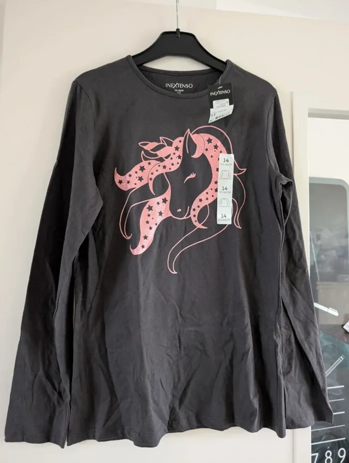 Maillot licorne pailletté neuf